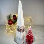 Composizione piramide bacche e alberello bubble