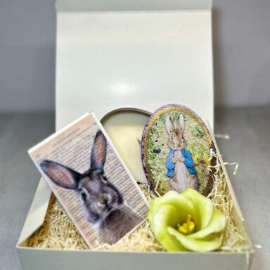 Box Pasquale con candela in scatola
