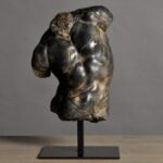 Busto Apollo in Polvere di Marmo