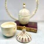 Candela ceramica donna