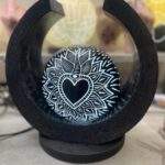 Lampada Abbraccio Cuore Sacro