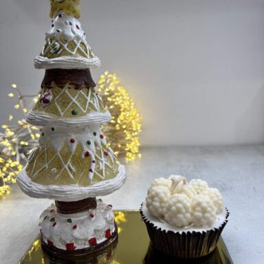 Composizione Albero e Cupcake