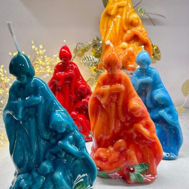Presepe Sacra Famiglia Dipinto