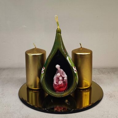 Composizione con Presepe a goccia