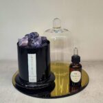 Specchio con Campana Ametista - Opium Patchouly